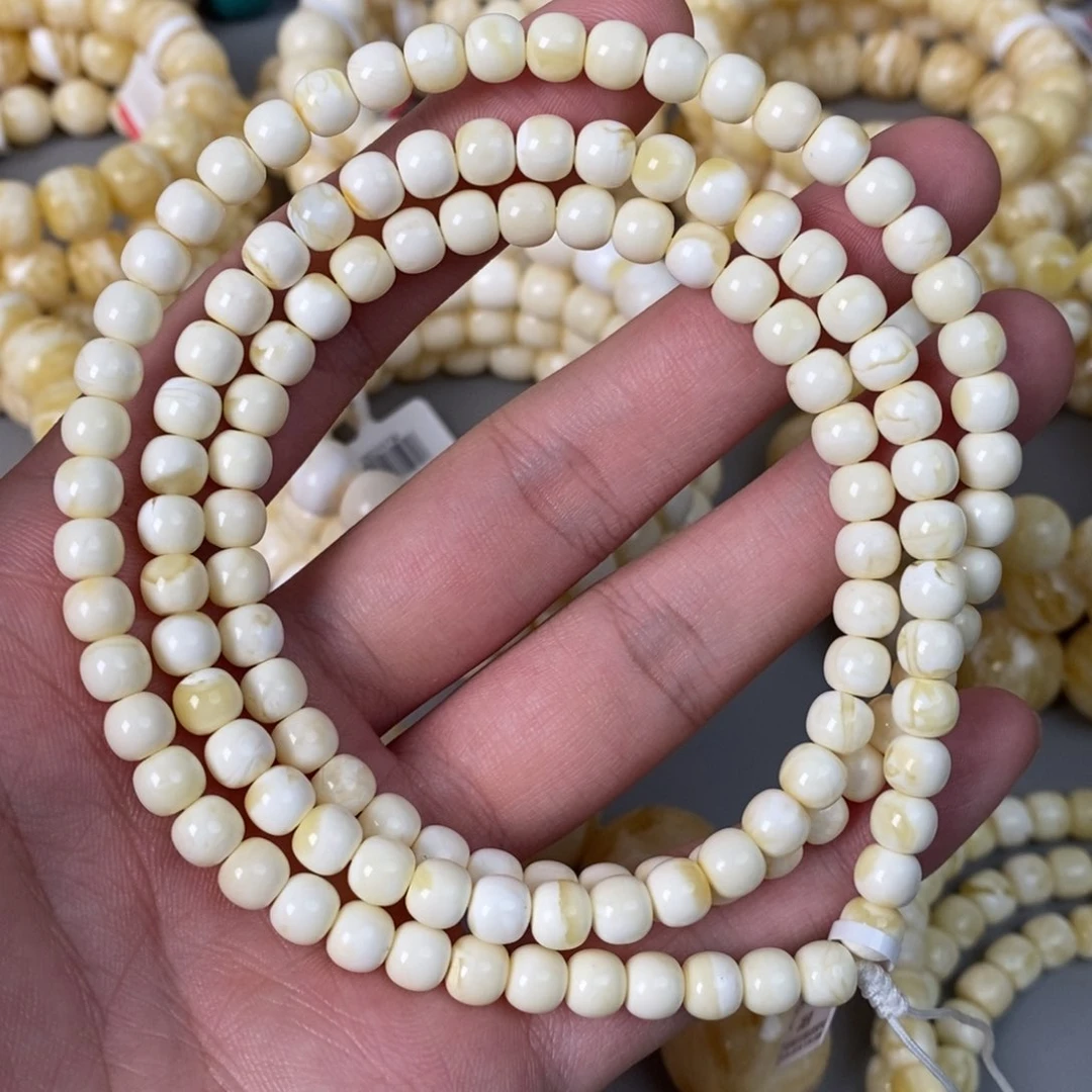 未镶嵌琥珀珠宝奇石6.5*6mm 19.3g