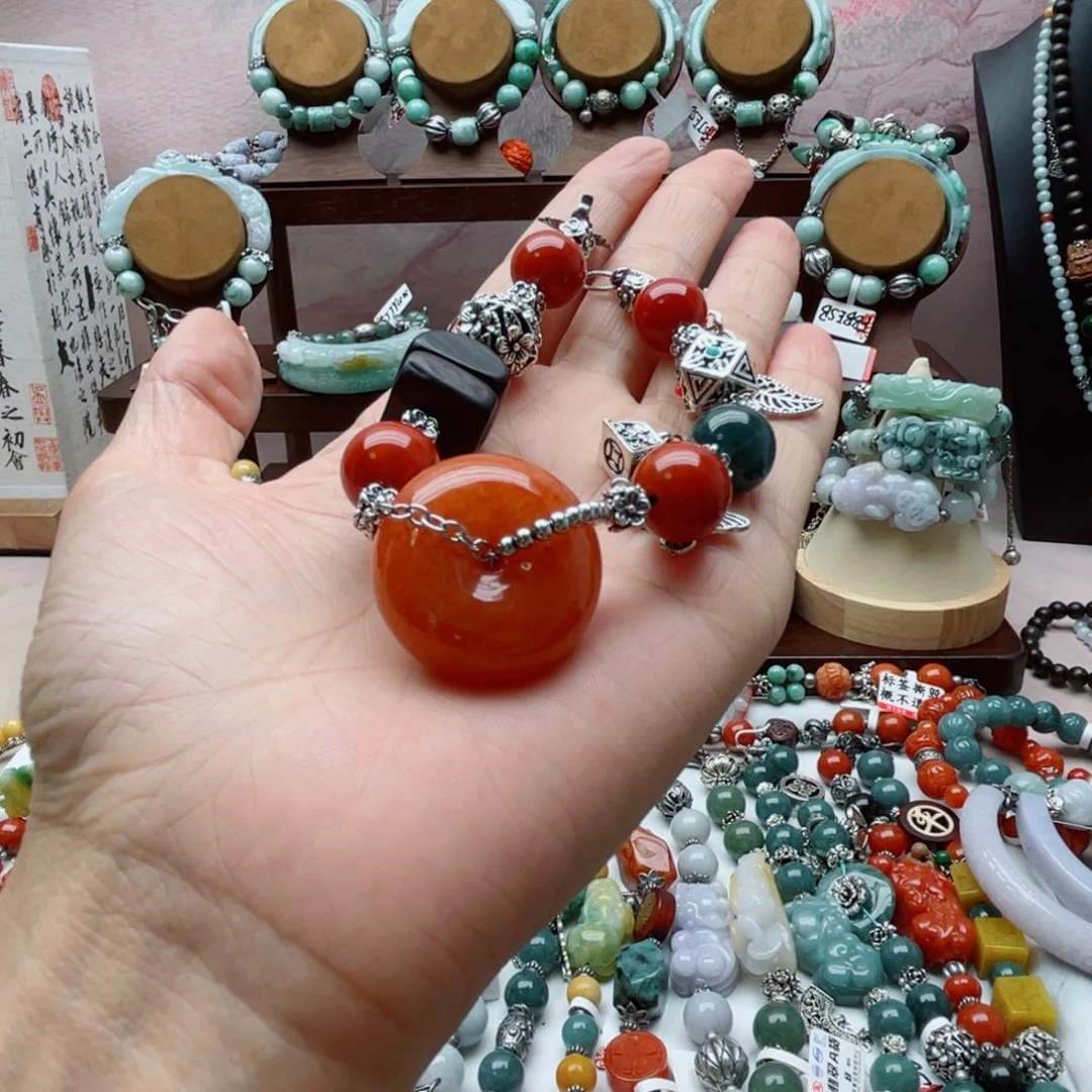 未镶嵌手链翡翠手链