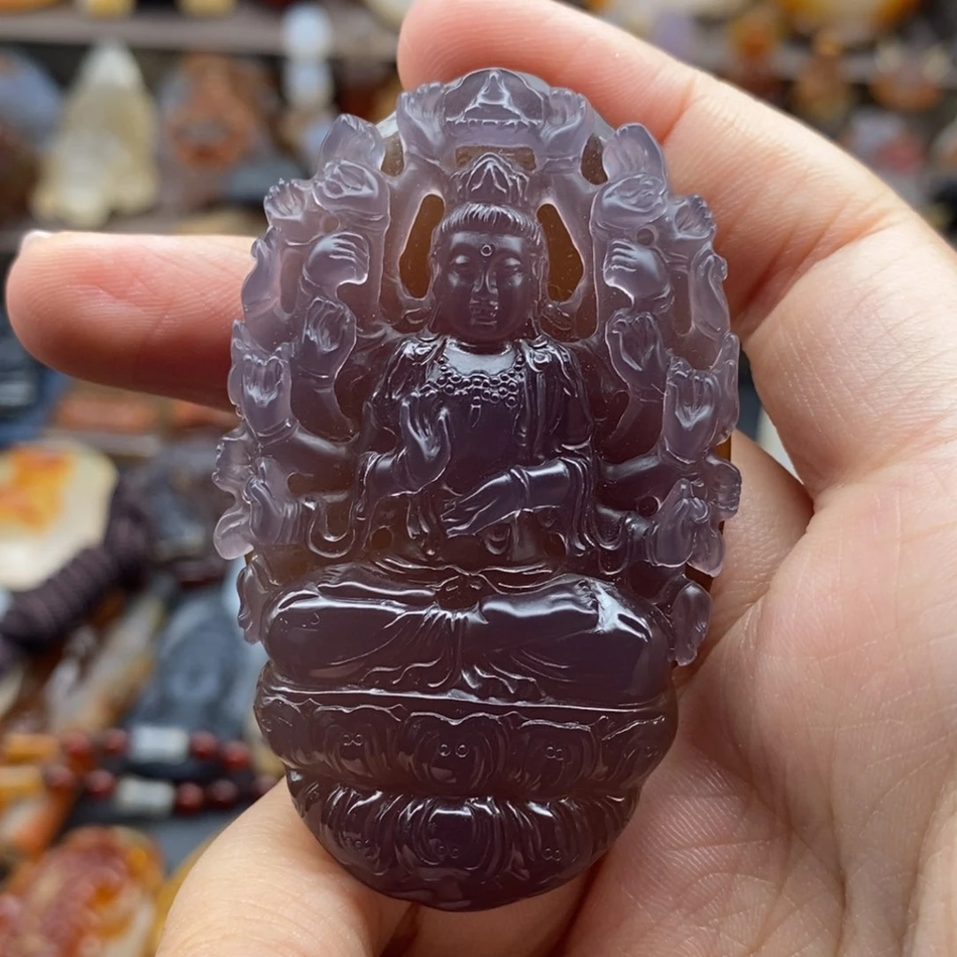 玛瑙/玉髓吊坠(不含链)未镶嵌