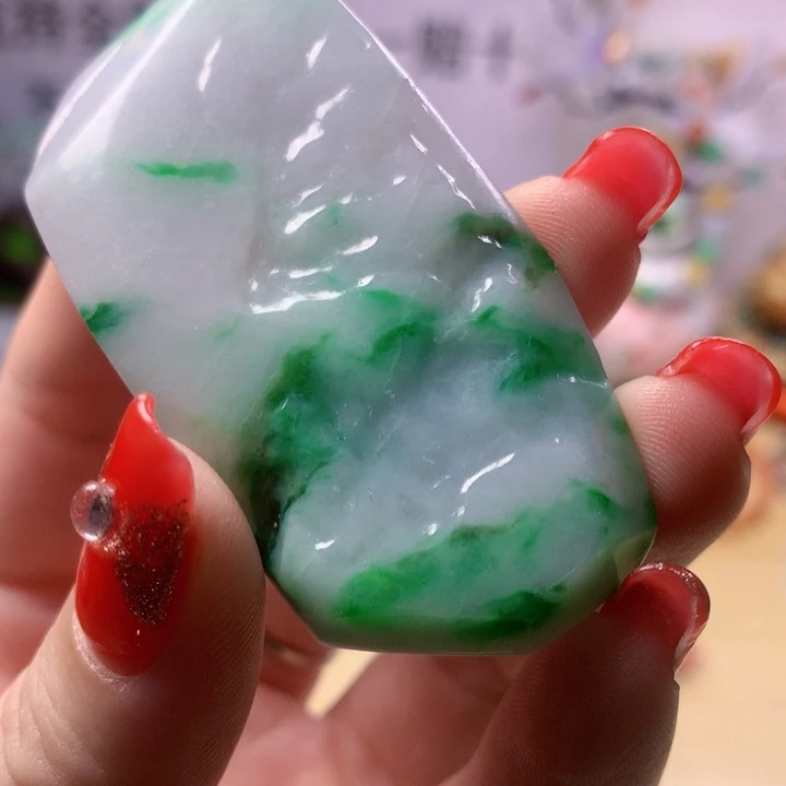 未镶嵌戒指翡翠纯天然，