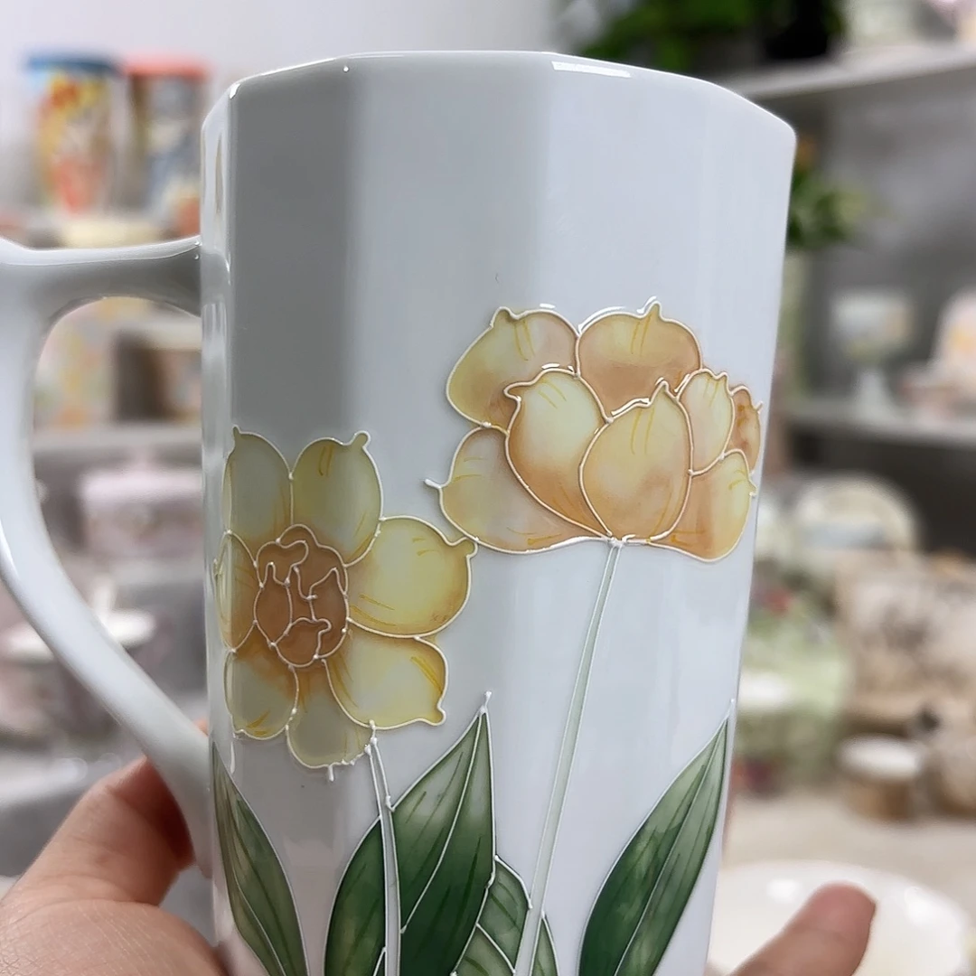 手绘创意高温釉下彩陶瓷