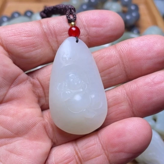 未镶嵌和田玉挂件春*唤