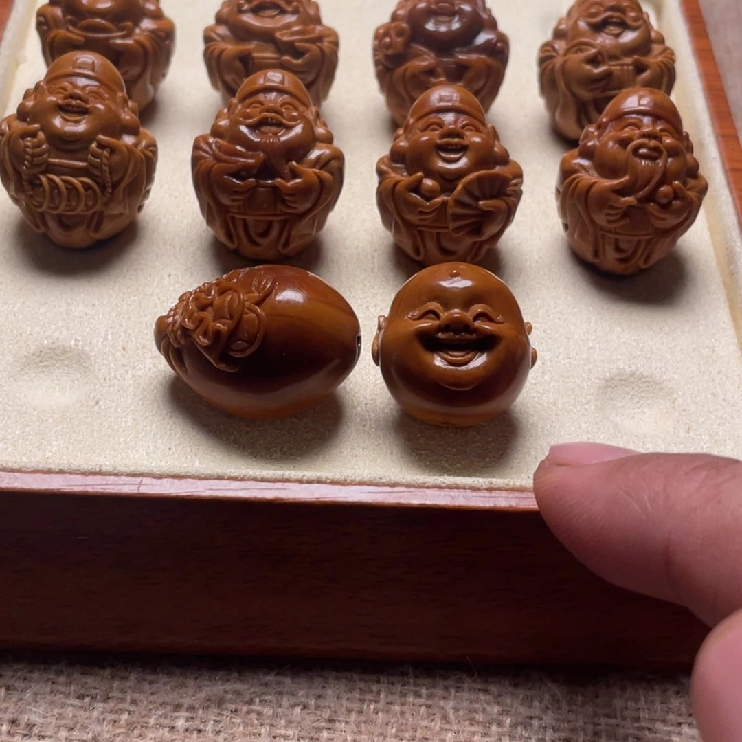 橄榄核手串/手链2.1*2.6铁核纯手工八方来财，客户回血