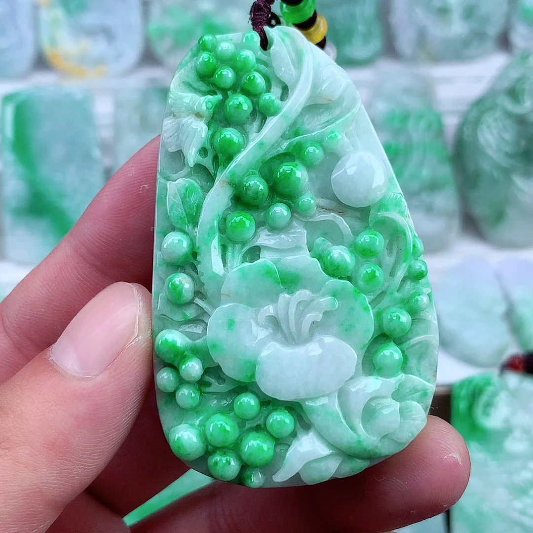 颈饰未镶嵌翡翠翡翠吊坠
