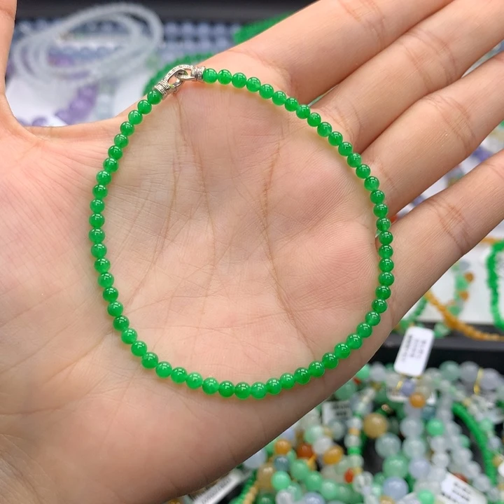 毛衣链未镶嵌翡翠卡3.0