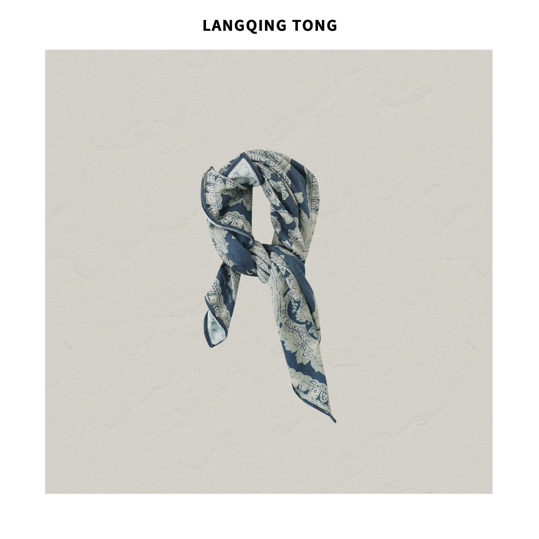 浪清/女装推荐 百搭气质丝巾44068#