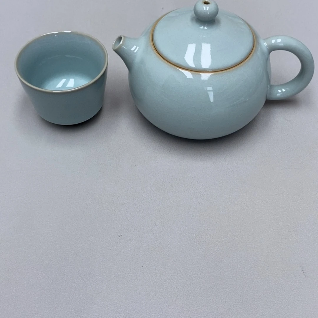 赵琳西施壶带礼盒送马蹄客杯巴*武