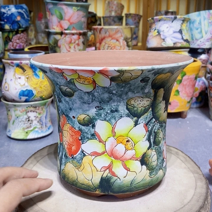 景德镇艺术手绘作品