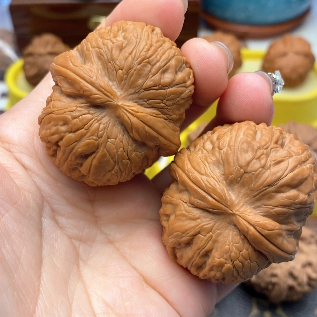 把件文玩核桃精品平谷元宝