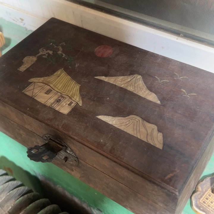 木中古工艺品，摆件