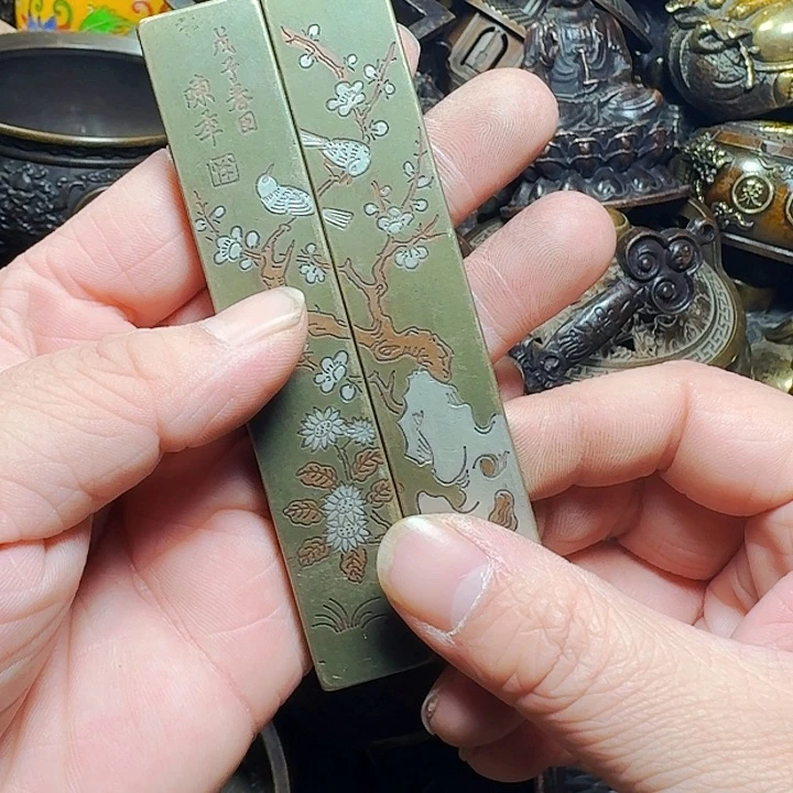铜器摆件收收藏藏