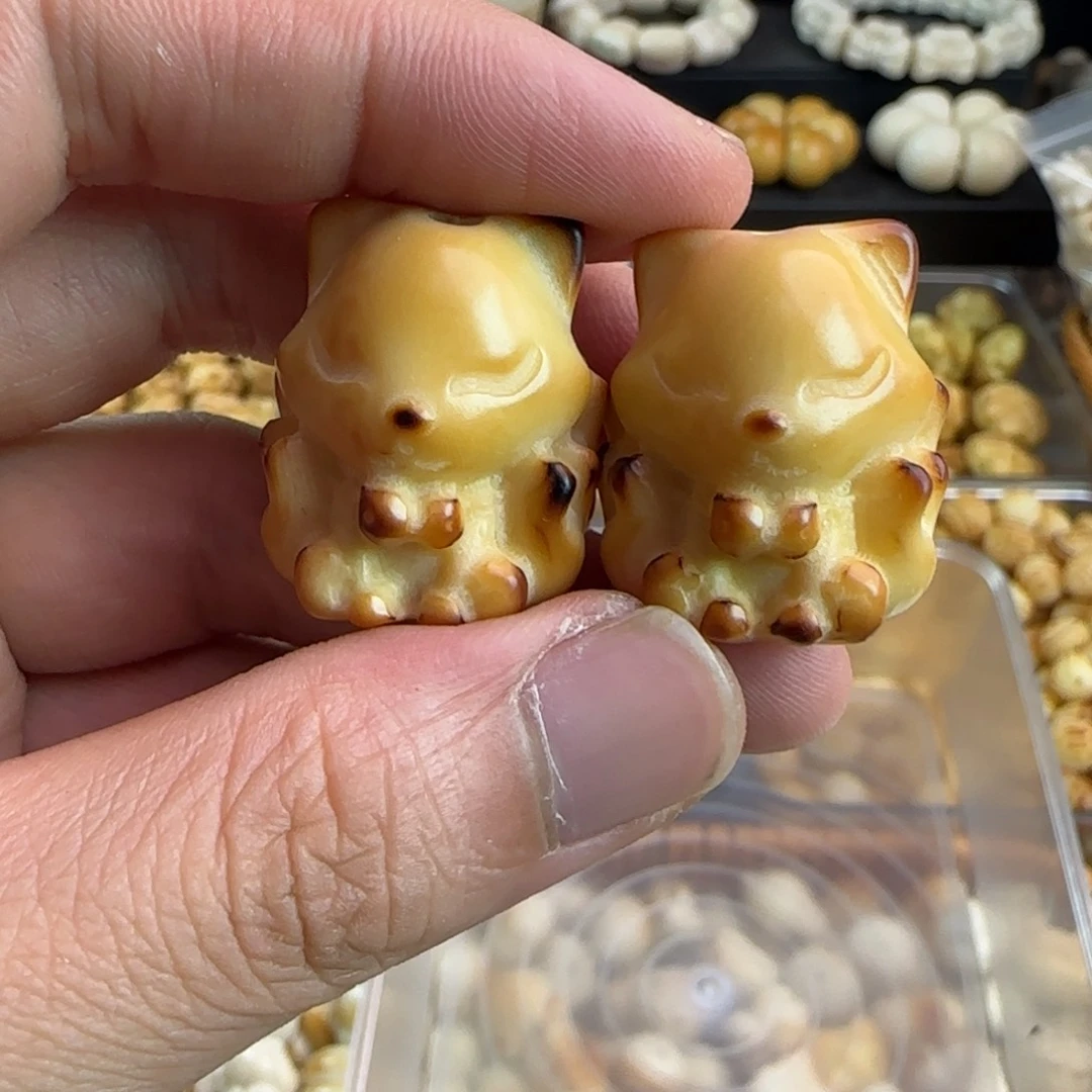 吊坠菩提根/象牙果炭烤大凤九10颗