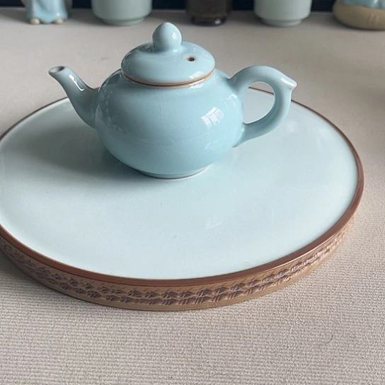 青焱汝瓷天青笑颖壶全品福利