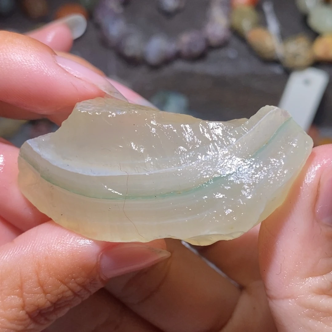 未镶嵌玛瑙/玉髓珠宝半成品