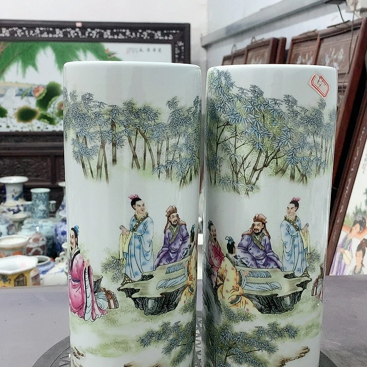 摆件陶博古架陶瓷摆件