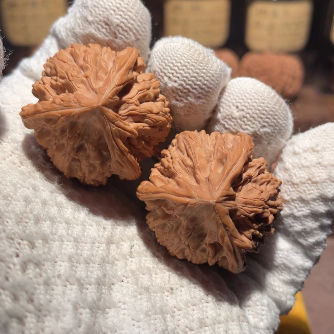 文玩核桃把件36文山奔