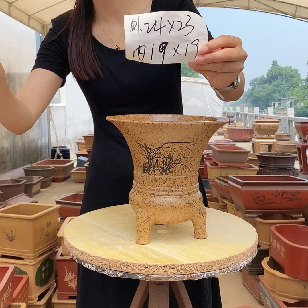 紫砂花盆紫砂花盆