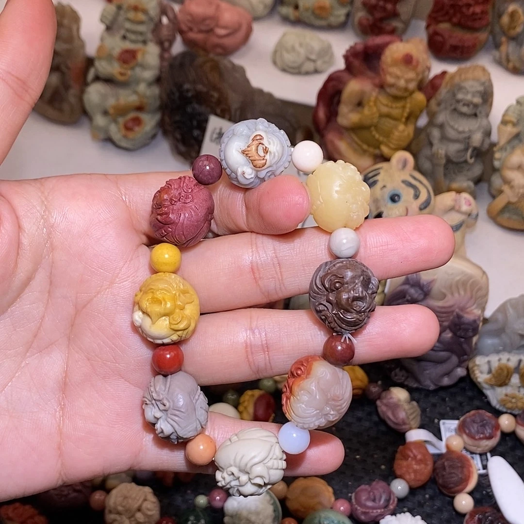 石英质玉（阿拉善玉）未镶嵌手链