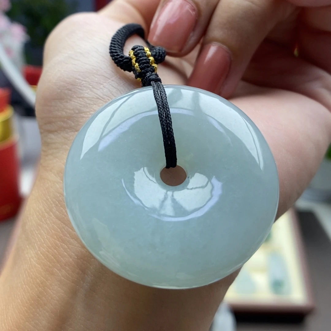 翡翠未镶嵌颈饰吊坠19