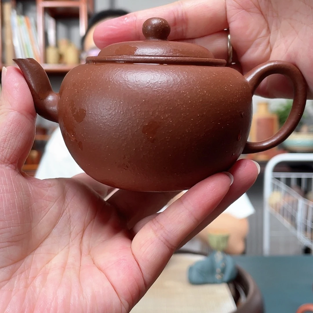 茶壶紫泥全手工无垢壶