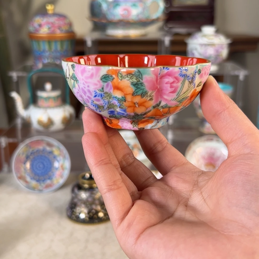 纯手工手绘 高端茶器