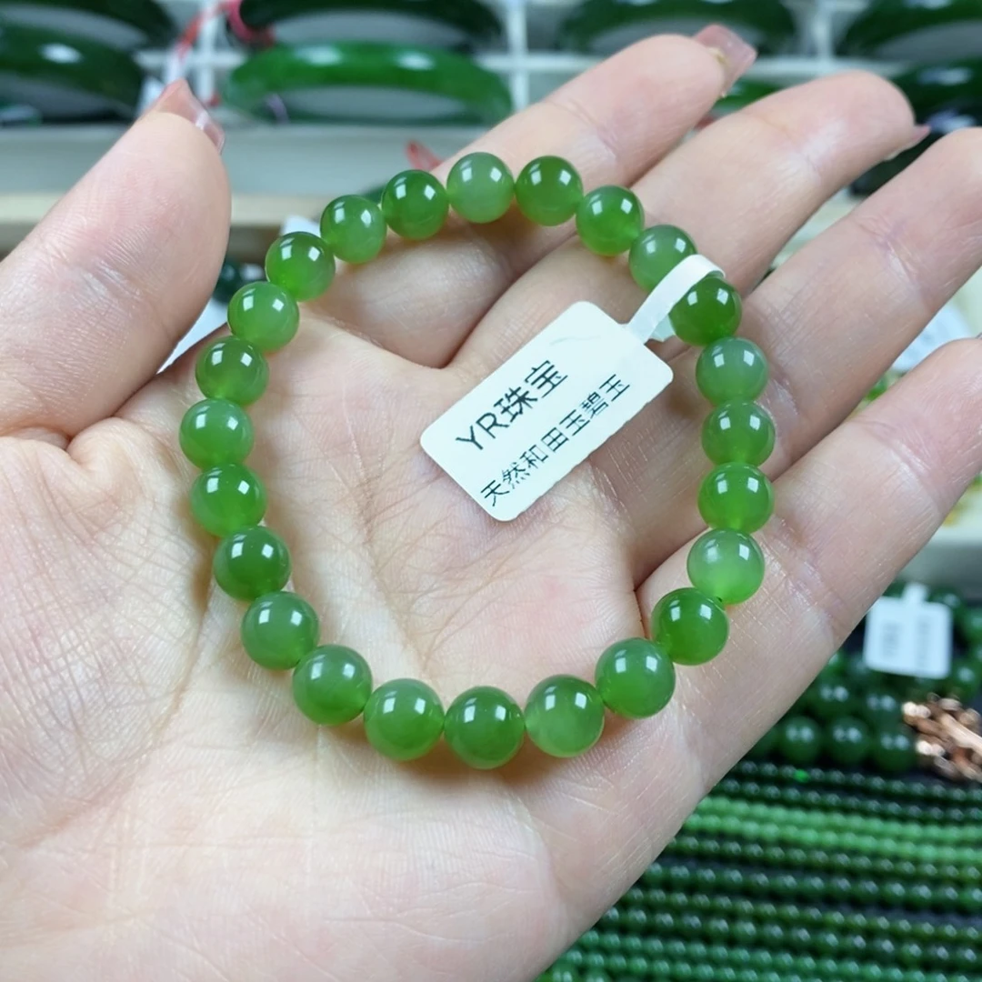 和田玉（碧玉）手串未镶嵌