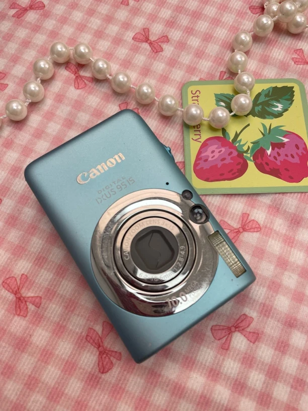 95新 Canon/佳能 ixus95 沈月同款 氛围感网感出图 冷白皮奶油肌