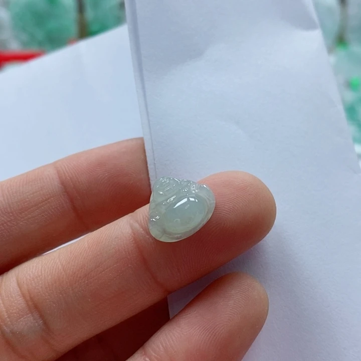 翡翠颈饰未镶嵌y*天然