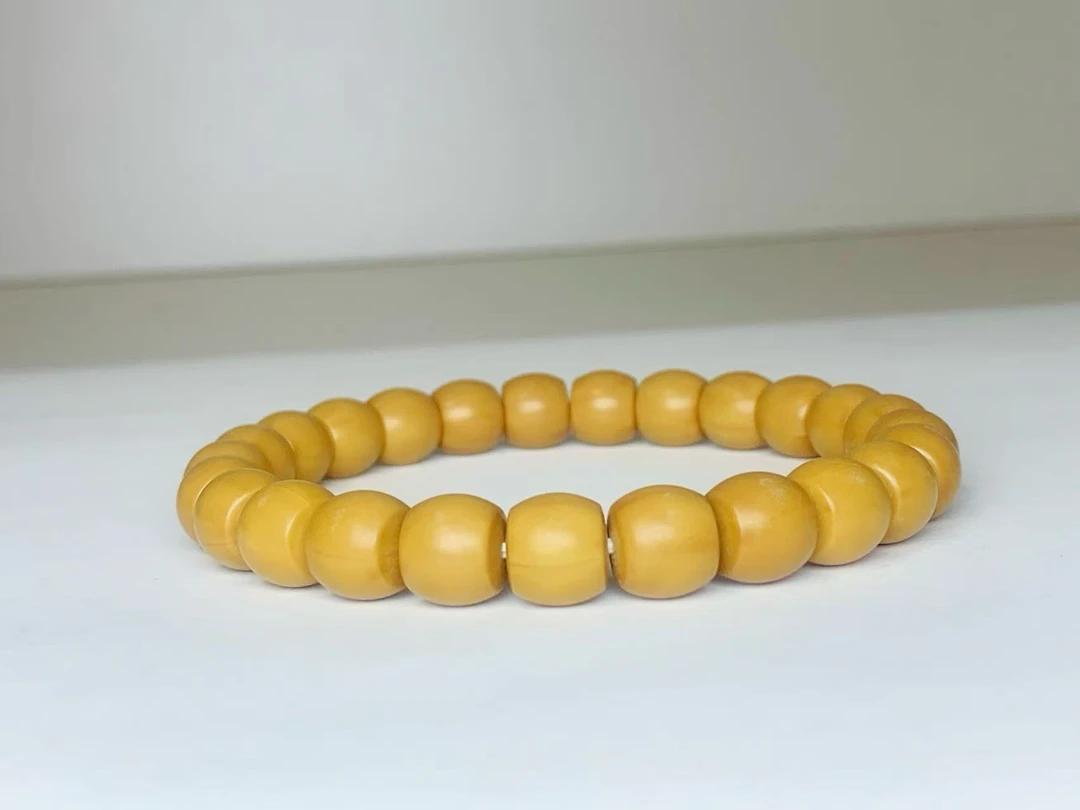 【原色猴头】精品原皮全品无瑕猴头直切手串 精工