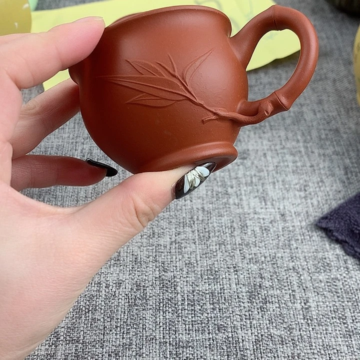 紫砂茶杯高端主人杯