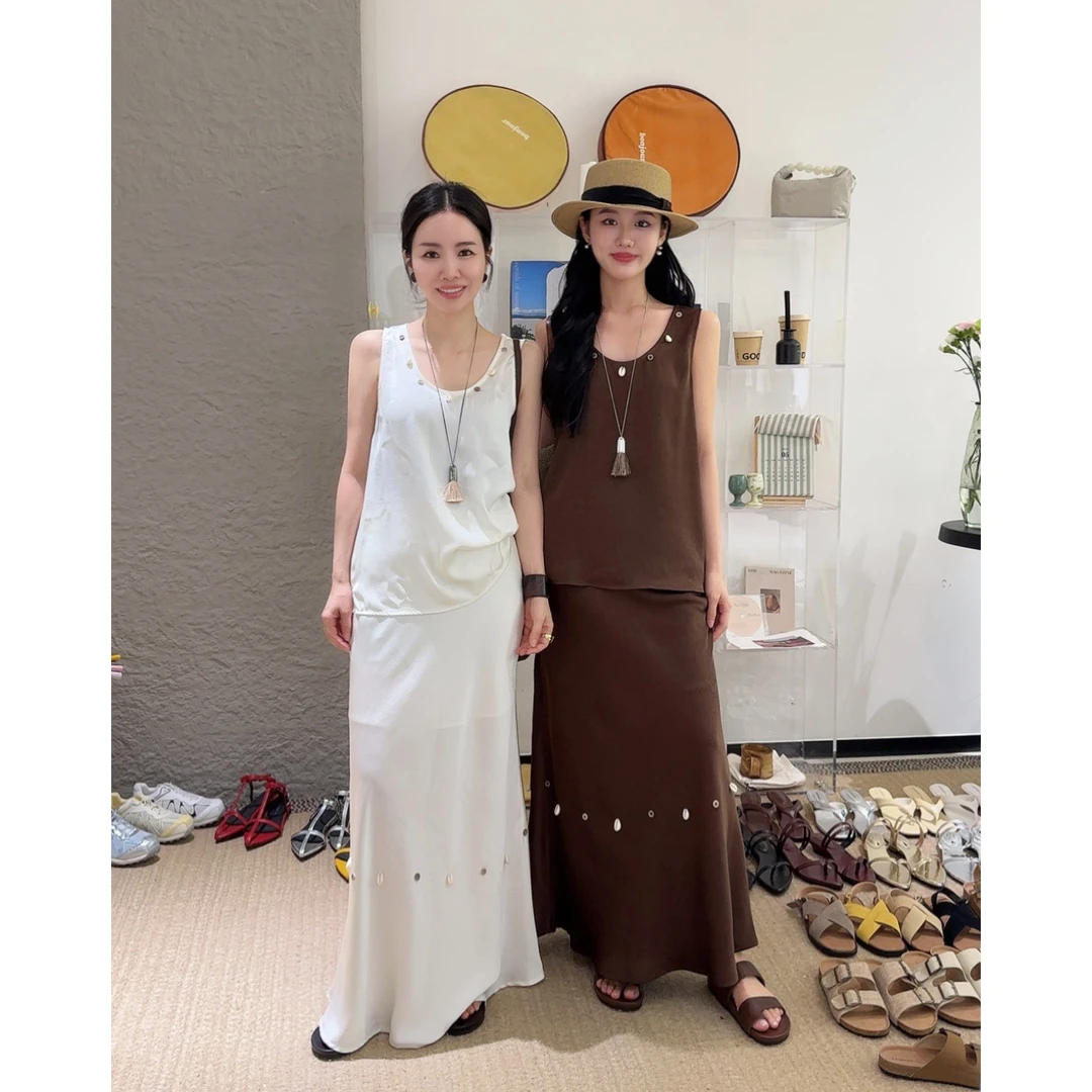 【NO退NO换】鑫燃KIKI 时尚小众高级设计感套装 81099-1 MHT（F）