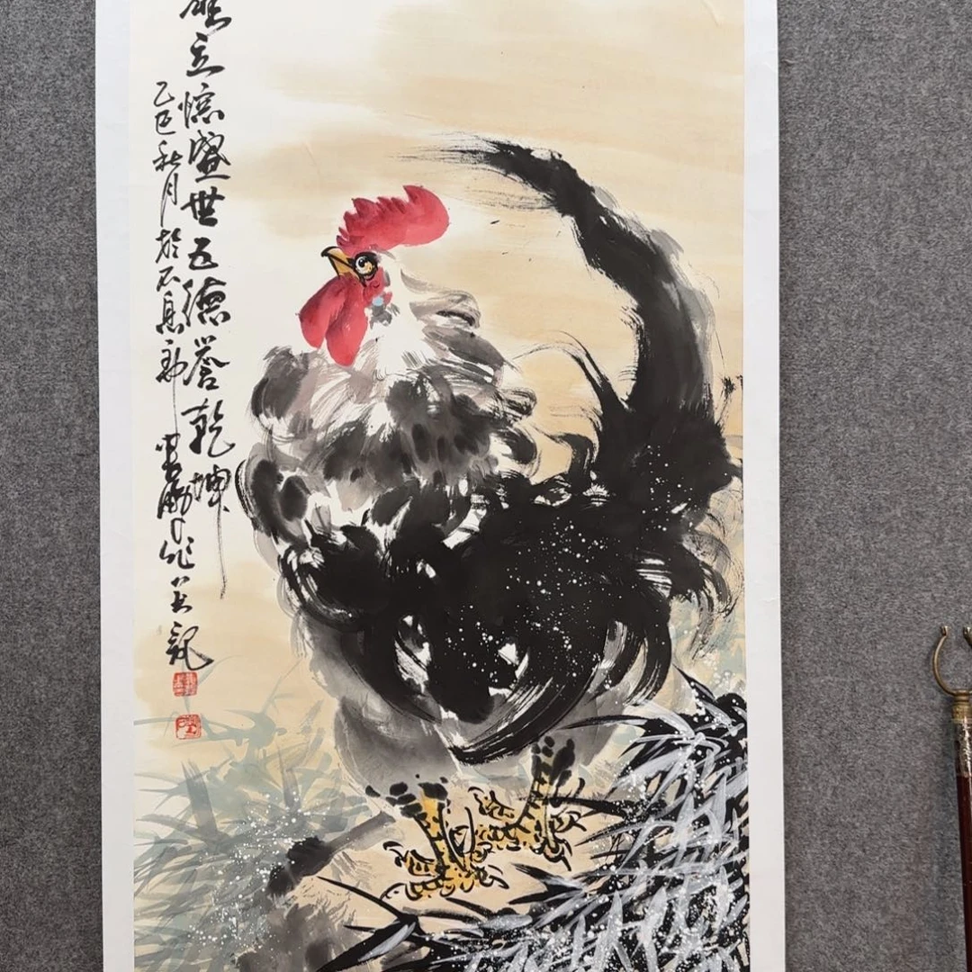 国画娄鹏老师手绘作品