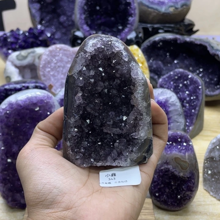 未镶嵌大型摆件（非配饰）紫晶