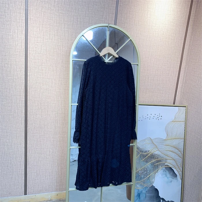 AA380黑色孕妇连衣裙90-130