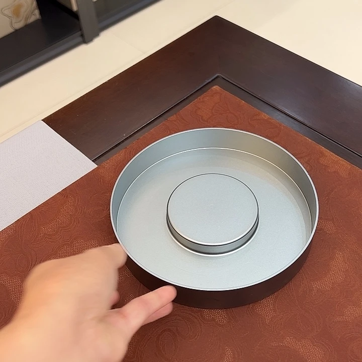 微瑕 铝制壶承 17cm直径