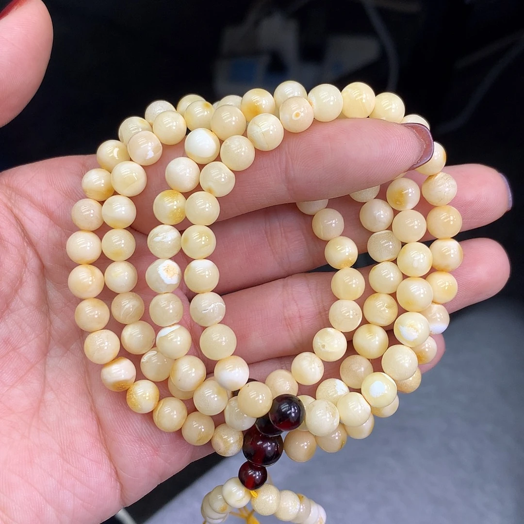 琥珀未镶嵌珠宝奇石6mm➕