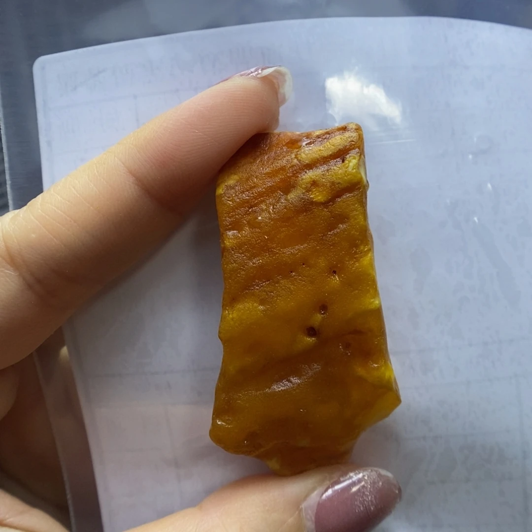未镶嵌定制蜜蜡郎