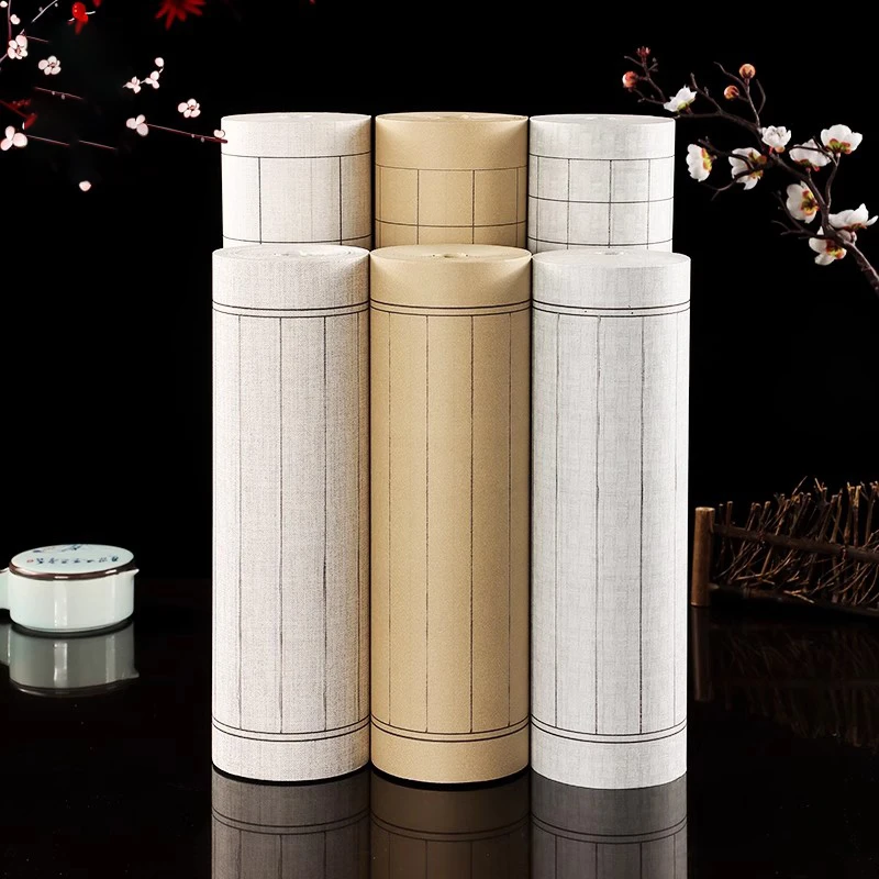 【清风老师推荐】纹理宣纸长卷方格状元笺小楷小行草半生熟行书