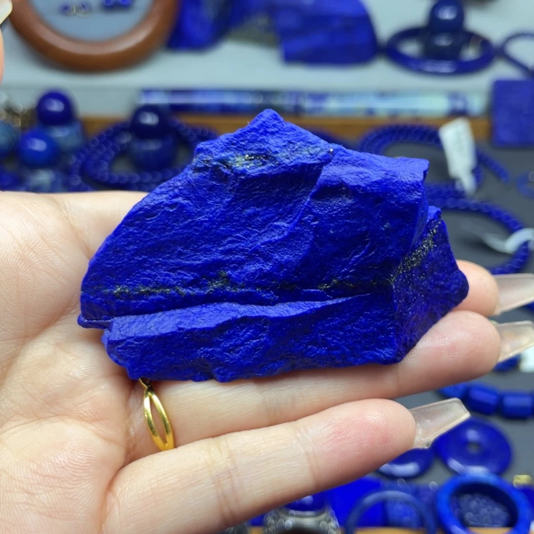 青金石未镶嵌原石