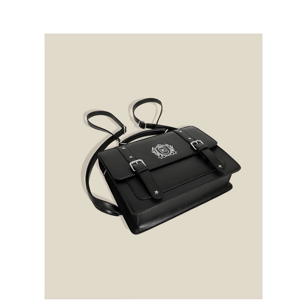 日系剑桥包包女JK制服包大学生书包电脑包邮差双肩背包手提公文包