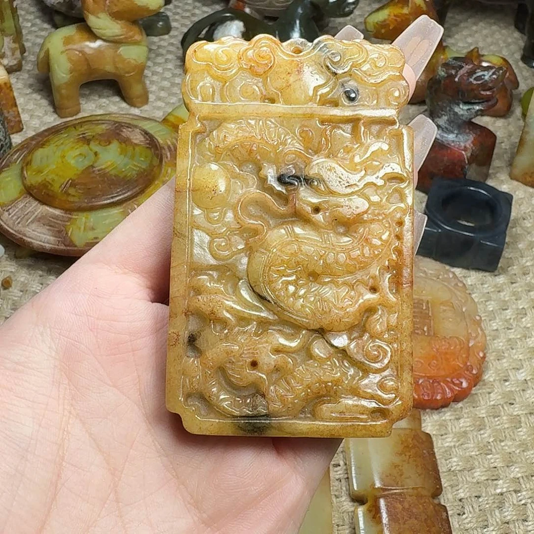 白玉菩提吊坠挂件