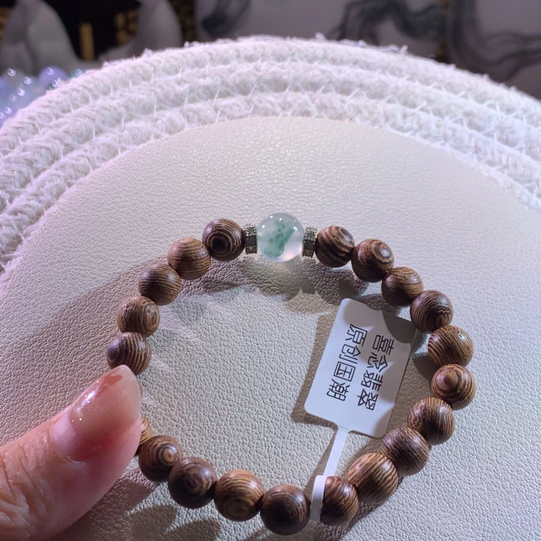 散珠翡翠天然缅a高冰飘花