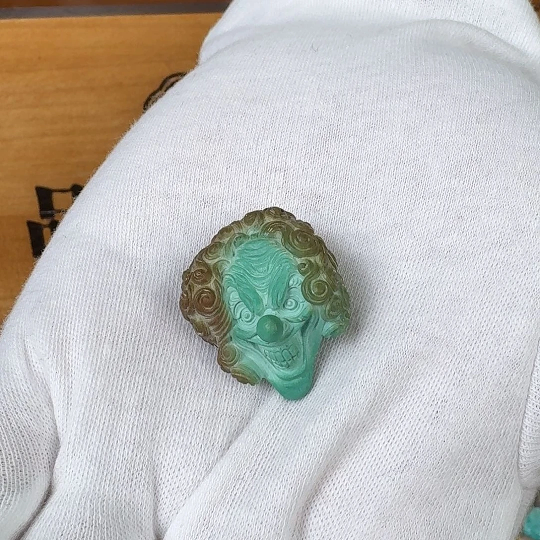尼***倪绿松石未镶嵌珠宝奇石定金2