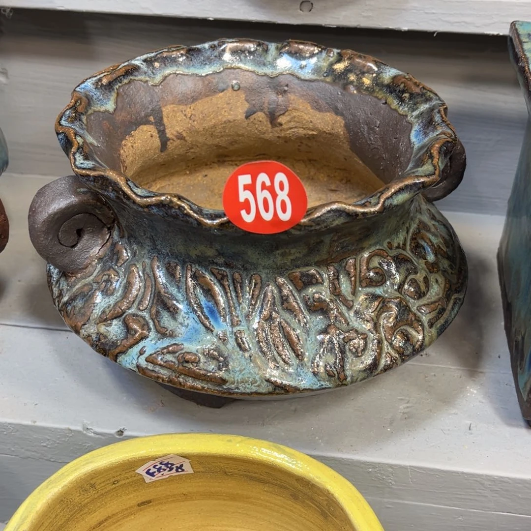 陶瓷微瑕568 号陶然花盆厂家直销