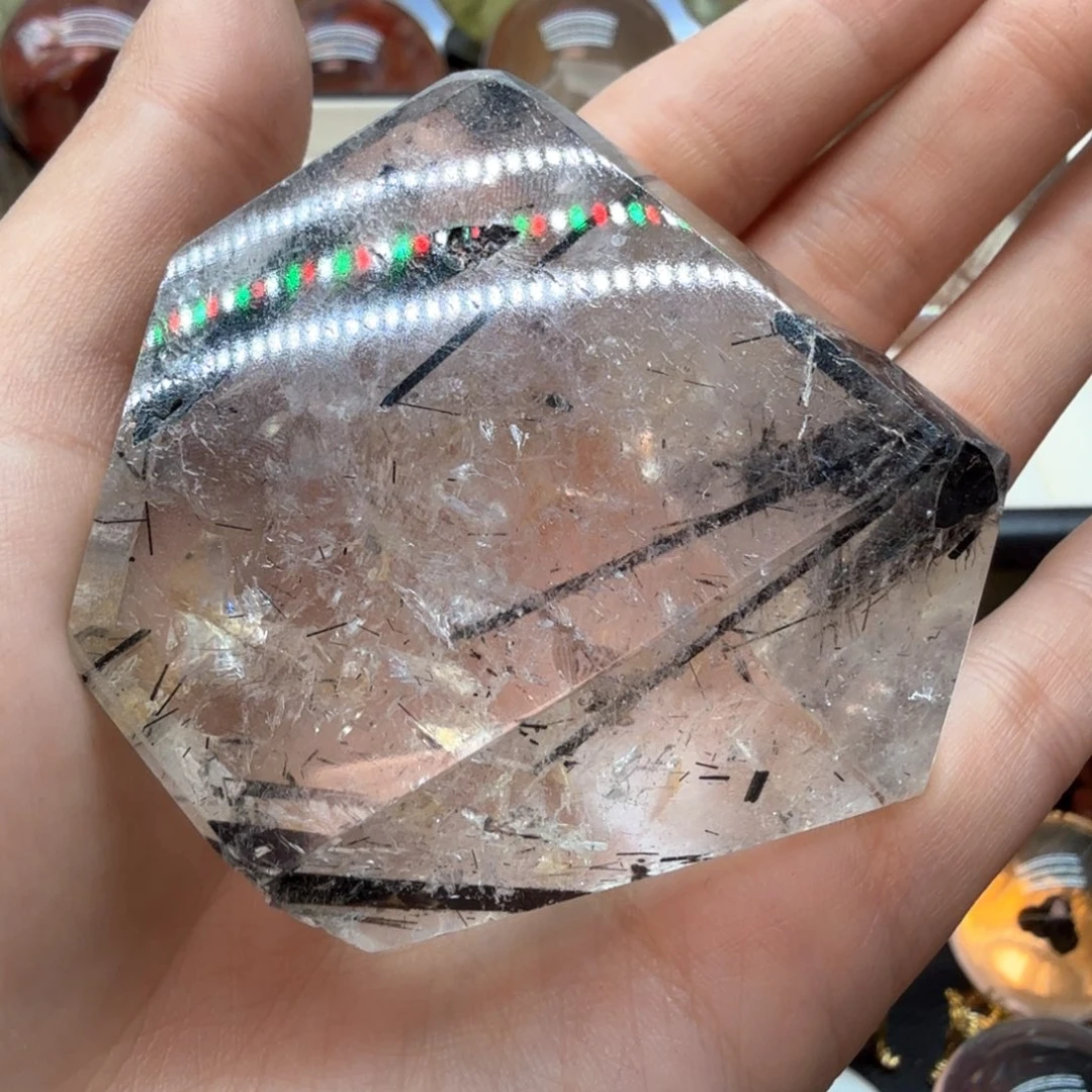 水晶天然水晶默认微瑕874未镶嵌胖*