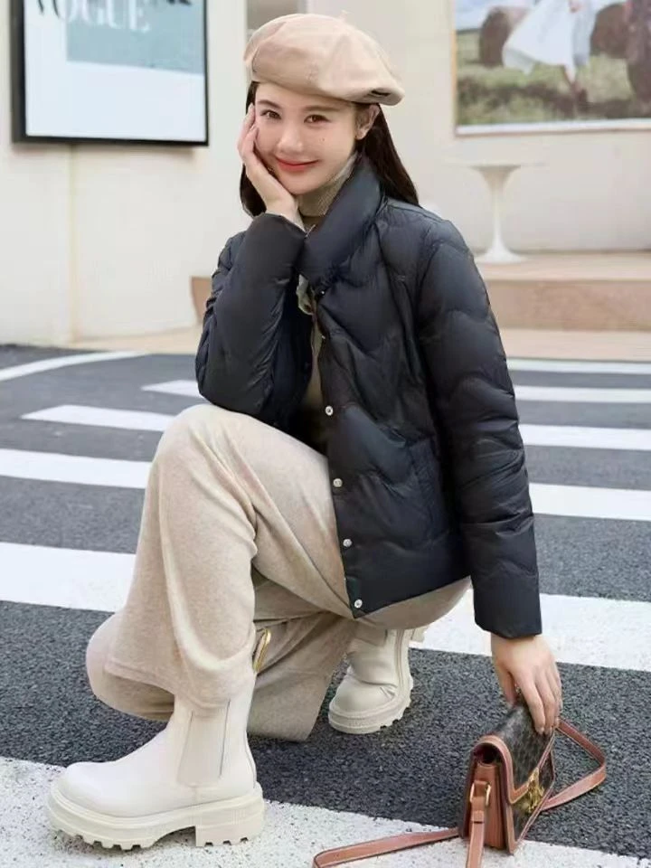 2025新款时尚女款羽绒服 -K228