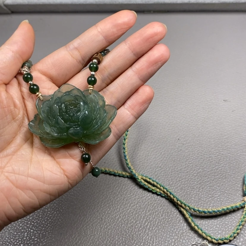 【闪购商品】未镶嵌蛇纹石玉挂件耳饰耳环项链猫**令