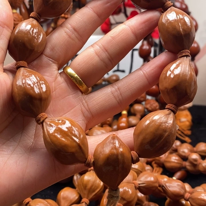 橄榄核手串/手链鸡血2.1手