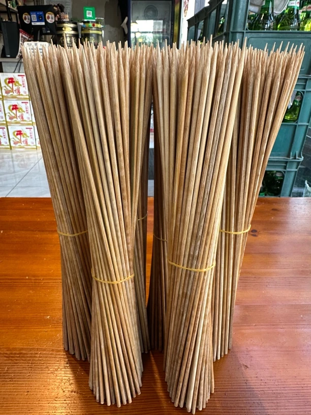 穿串专用炭化竹签