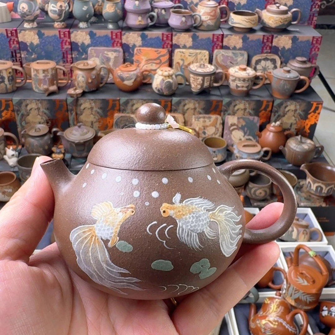 茶壶紫砂170cc原矿精工半手